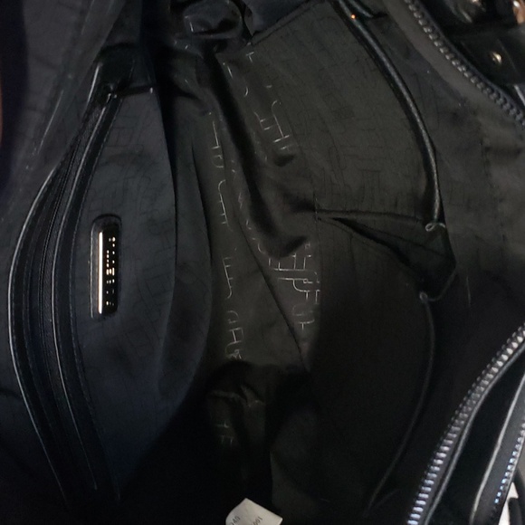 Rosetti Floral And Beautiful Birds Print Black Women's Shoulder Bag - Picture 14 of 17